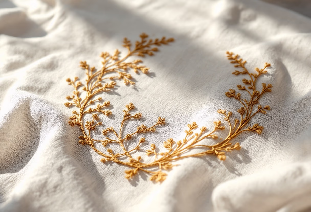 image of detailed embroidery work
